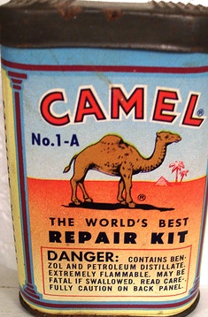 Camel Tire Repair...old product or new Camel SNUS Flavor?