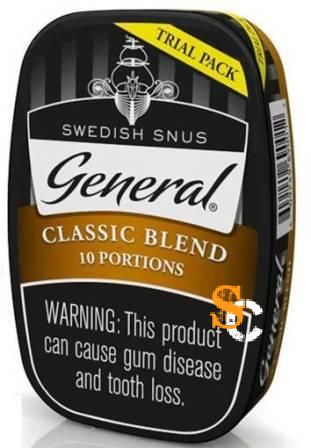 General Classic Blend Snus
