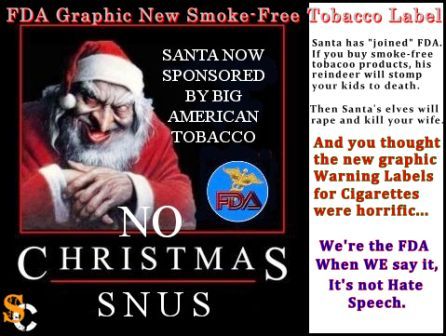 FDA Smoke-free Tobacco Graphic Label - 4th Quarter
