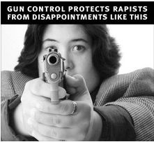 Gun Control Protects Rapists from Having a Bad Day.