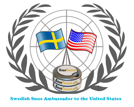Official Seal of the Swedish Snus Ambassador to the USA