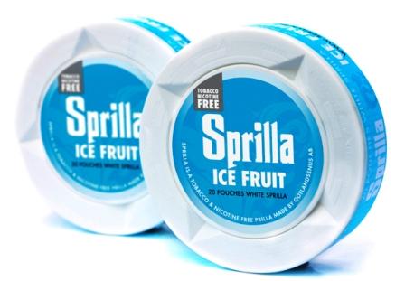 Sprilla tobacco free, nicotine free, snus from Gotlandssnus