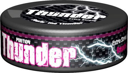 Coming in 2014: Thunder Raspberry Extra Strong Snus 