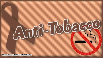 Oh great, ANOTHER Anti-Tobacco ribbon to save the world.