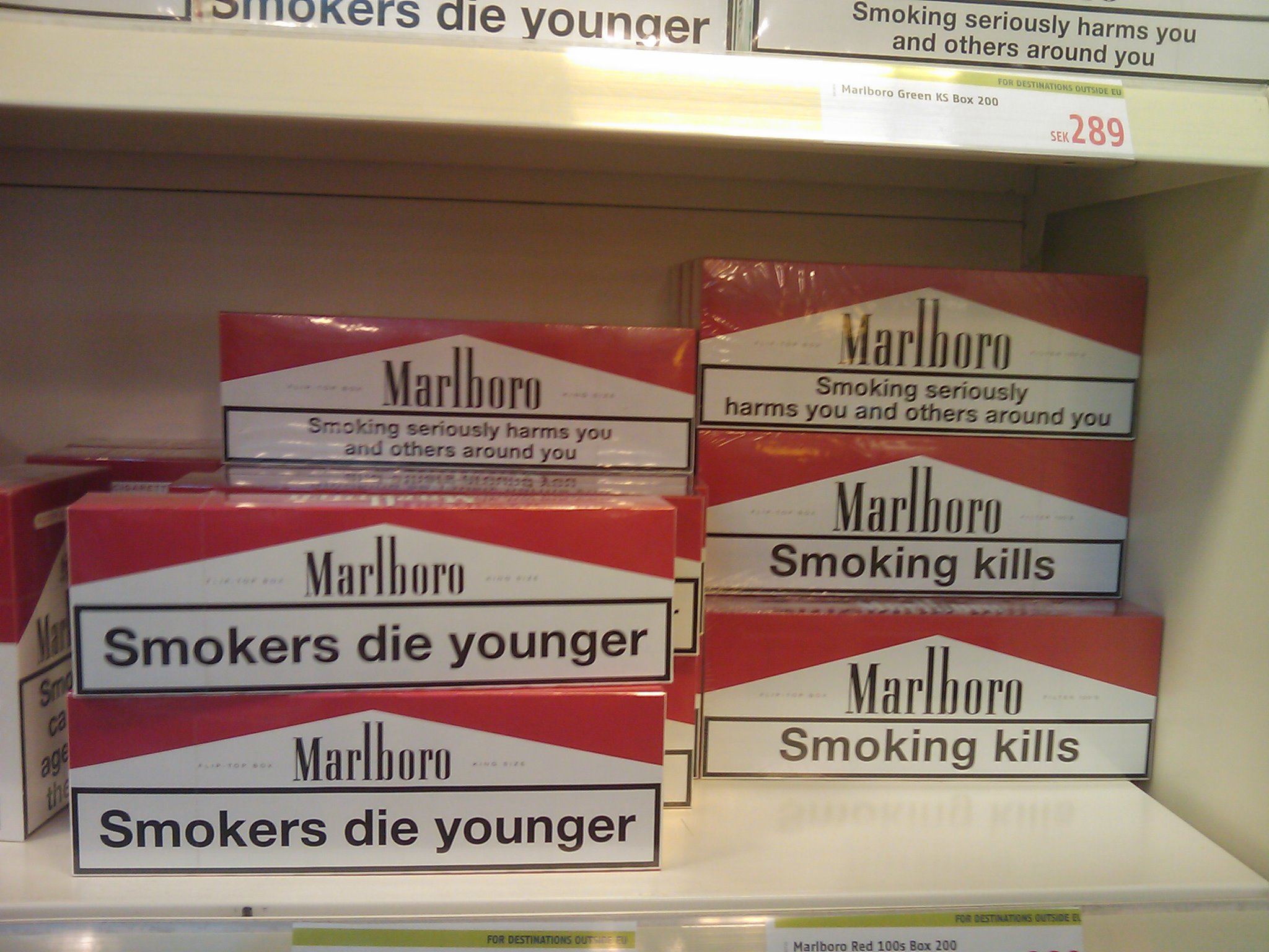 Scary Warning Labels!  Those really work, don't they?