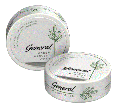 General Green Harvest Snus bites the dust