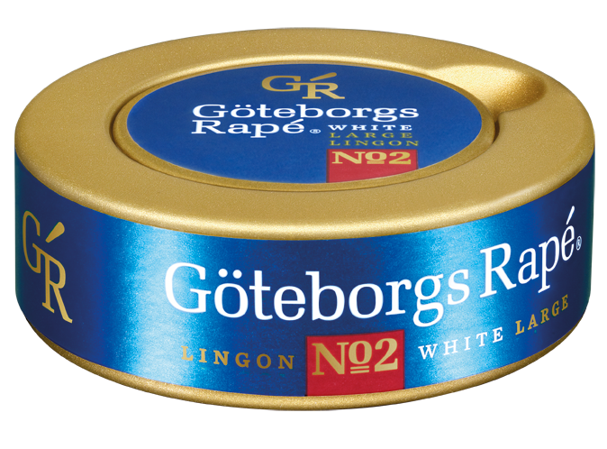 Goteborgs Rape No. 2 White Portion Snus