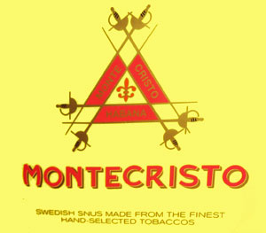 You won't find Montecristo Cuban-leaf Swedish Snus for sale at SnusCentral.com - Stupid Cold-War era Cuban tobacco embargo!
