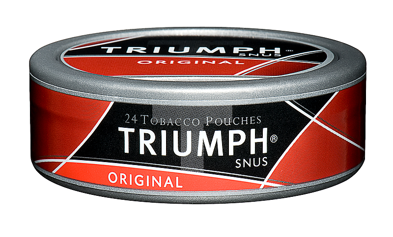 Truimph Original Snus allegedly marketed by Lorillard Tobacco