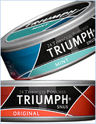Triumph Snus - Made in Sweden; left to rot in obscurity in America