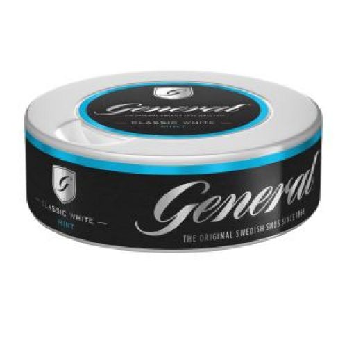 General Classic White Mint Portion Snus – a first for Sweden