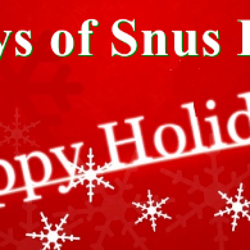 Snus Sales and Snus News for 30 December 2014