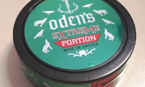 Oden’s Extreme Double Mint Snus Review