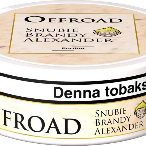 Snus User turns Pro: the Amazing Offroad Brandy Alexander Portion Snus Story