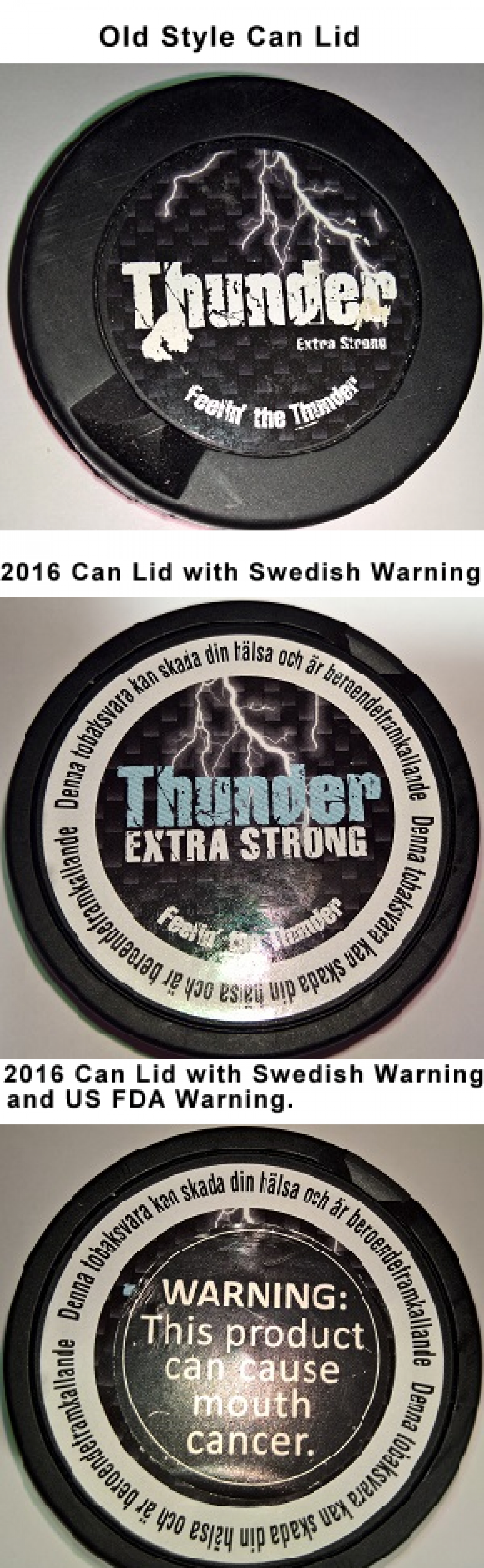 Sweden Surrenders to new EU-mandated Snus Warning Labels