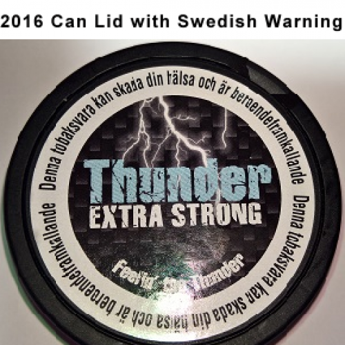 Sweden Surrenders to new EU-mandated Snus Warning Labels