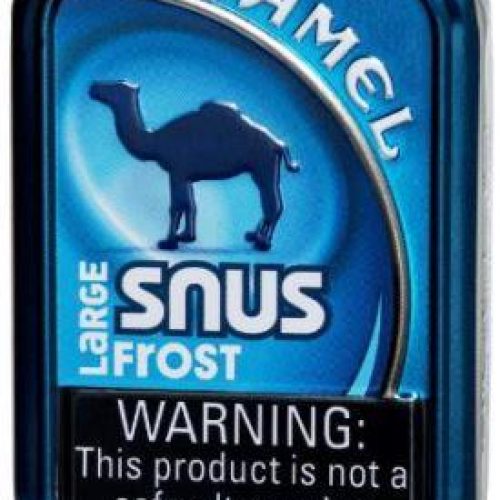 Camel SNUS Frost Large Portion:  Reynolds is putting on weight