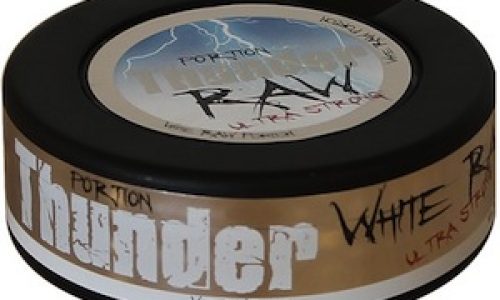Thunder White Frosted Ultra Strong (RAW) Portion Snus:  Reviewing V2 Tobacco’s Strongest White Portion Snus