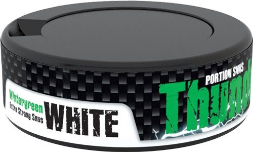 Thunder Wintergreen White Portion Snus – Reviewing the first of four new White Portions from V2 Tobacco