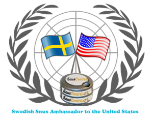 Great Seal of the Swedish Snus Ambassador to the United States