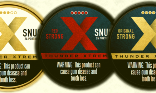 Thunder Xtreme Snus brand Discontinued