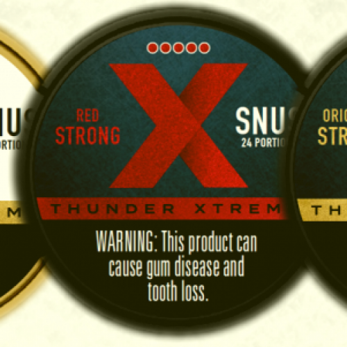 Thunder Xtreme Snus brand Discontinued